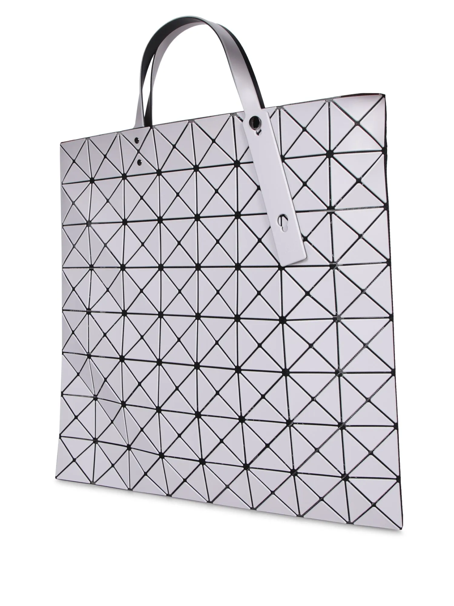 Lucent matte L light grey bag