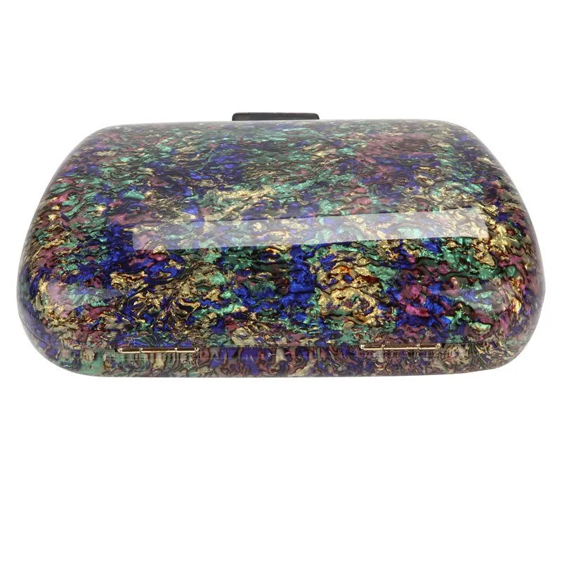 Luxy Moon Colorful Hard Acrylic Evening Bag