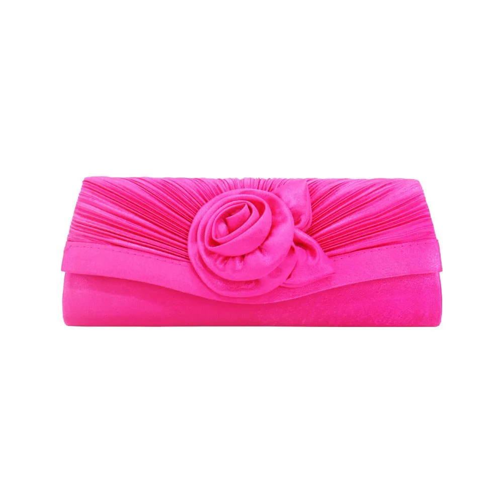 Luxy Moon Women Flower Long Evening Clutch for Party