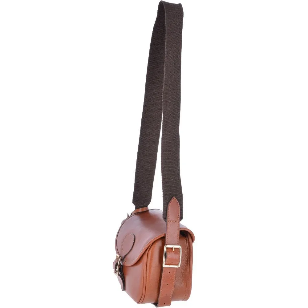 Maddox Leather Cartridge Bag - TAN