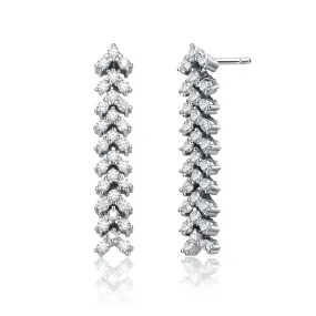 Marie Triple Row Limited Edition Earrings