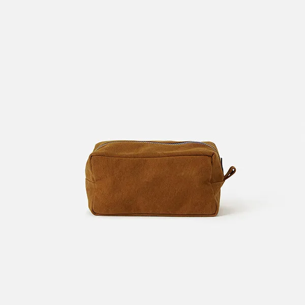 Marlo Contrast Wash Bag (Large) - Masala   Lupin