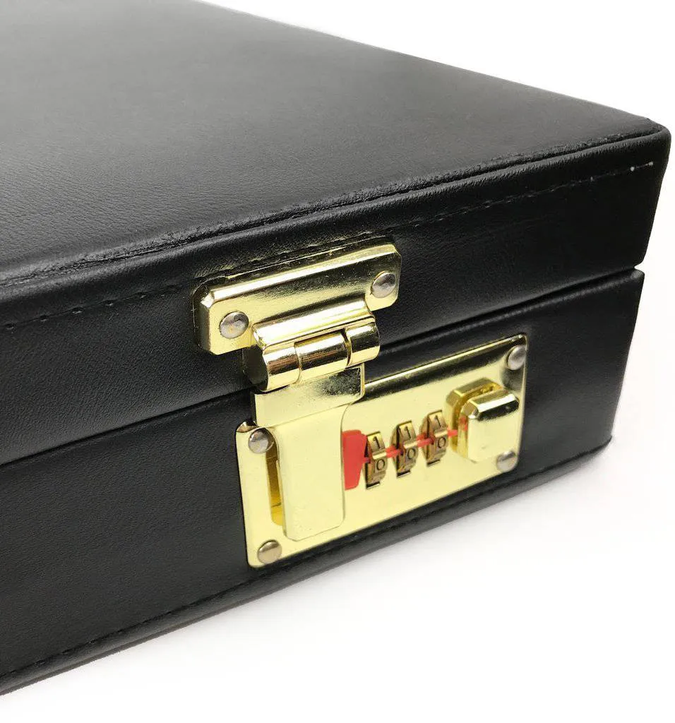 Masonic Apron Case - Black Briefcase Different Materials WM & MM