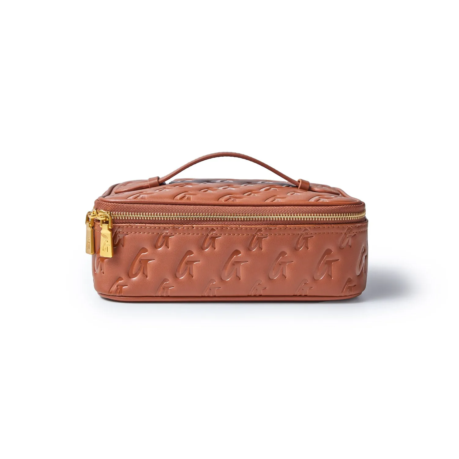 MEDIUM MONOGRAM TOILETRY BAG - BROWN