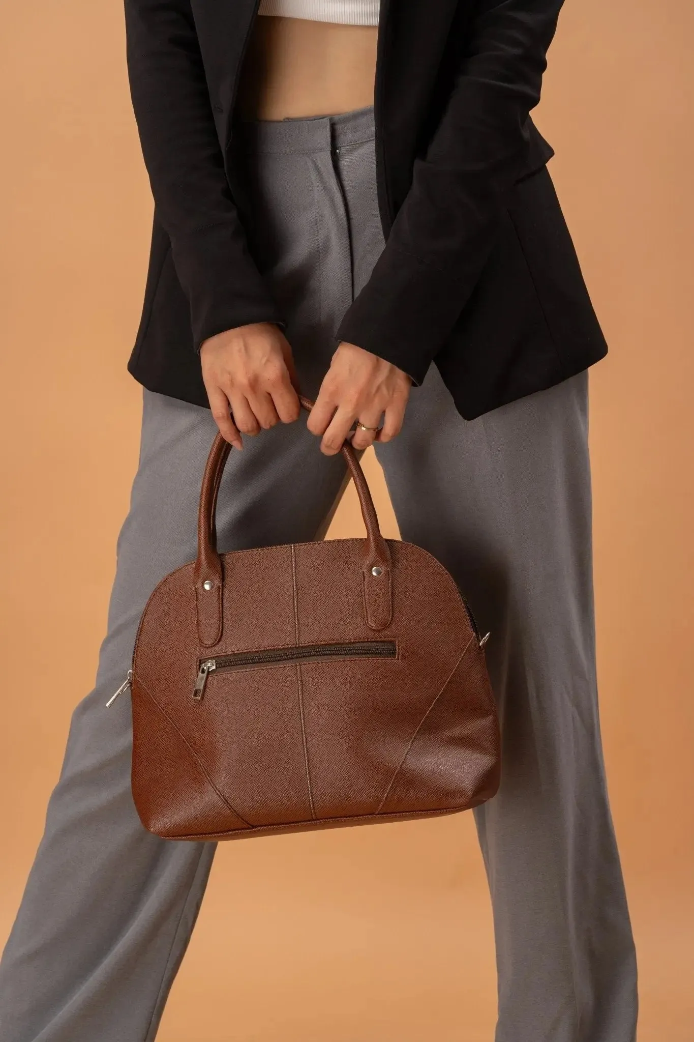 MEREDITH Alma Sling Bag in Choco Brown