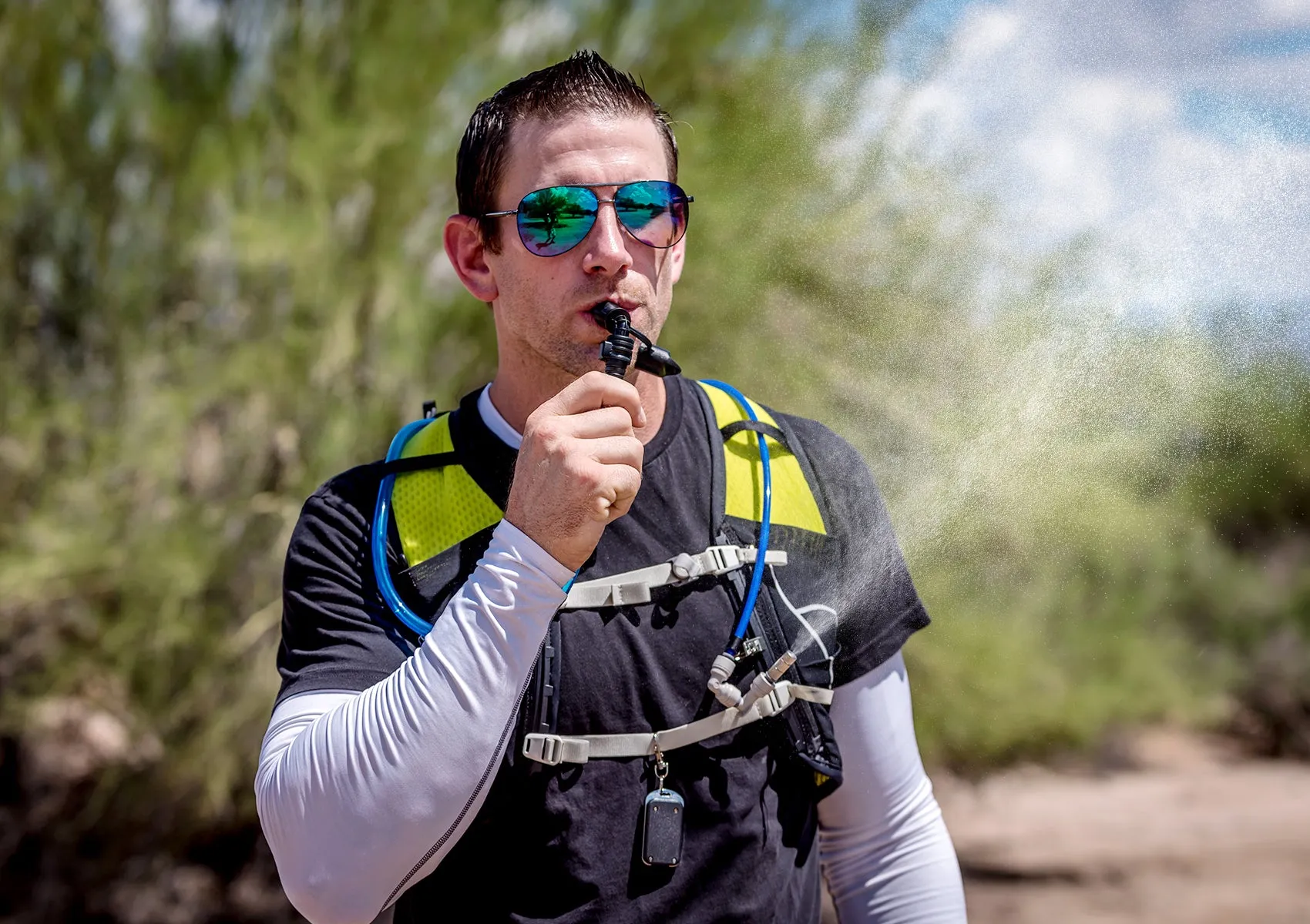 Misting & Drinking Hydration Backpack (Version 1)