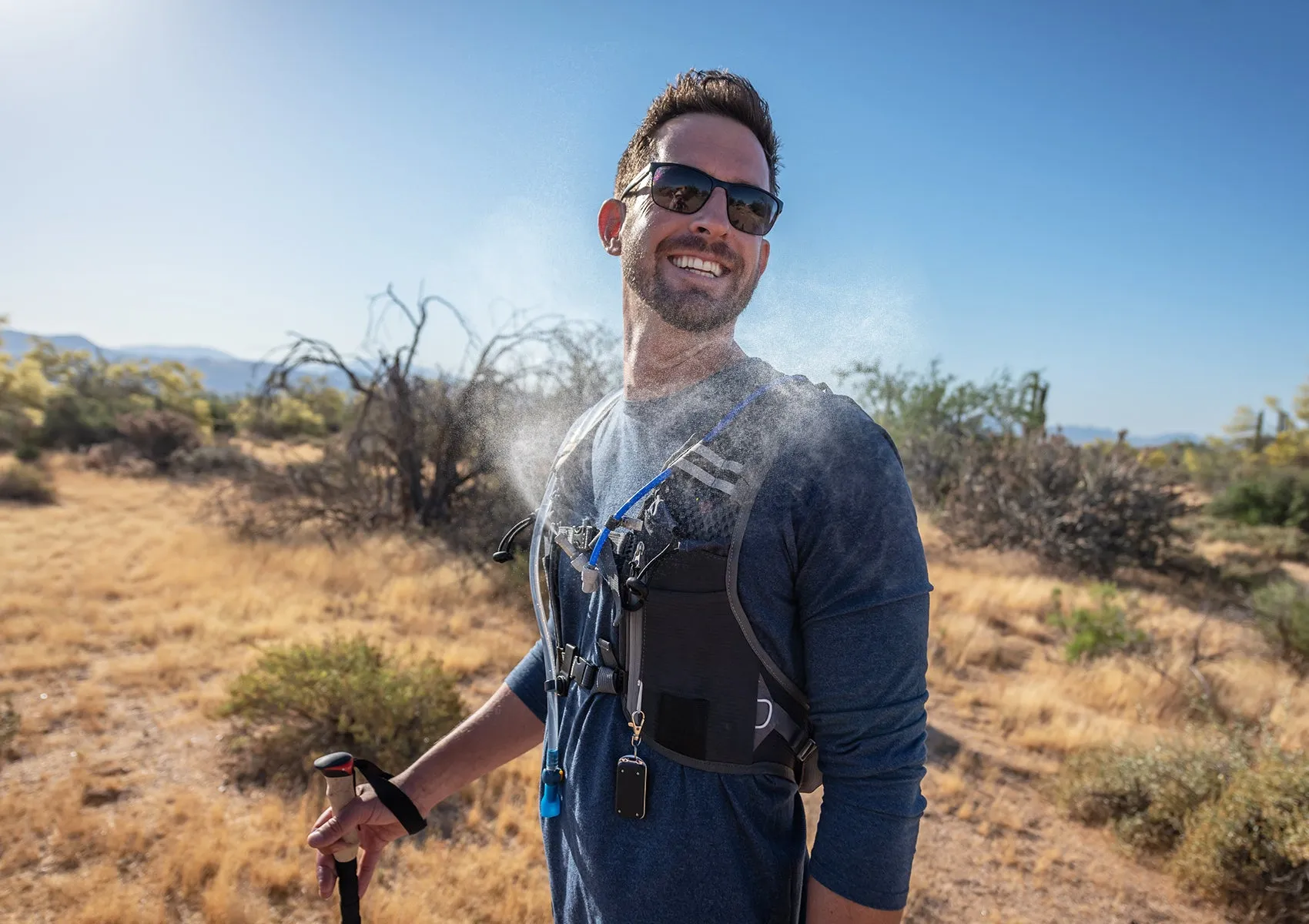 Misting & Drinking Hydration Backpack (Version 1)