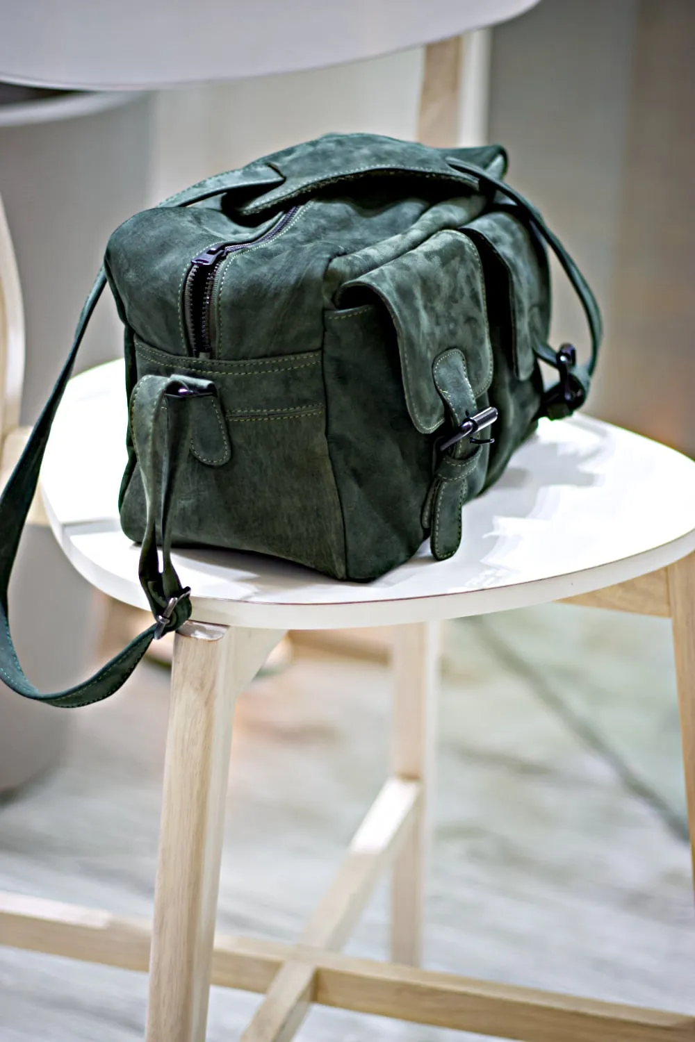 MPKT SM Suede Bag - Green