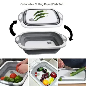 Multi-Purpose Folding Basket Cutting Board