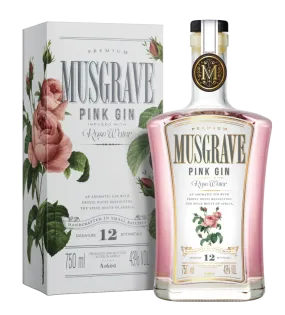 Musgrave Pink Gin Infused With Rose Water