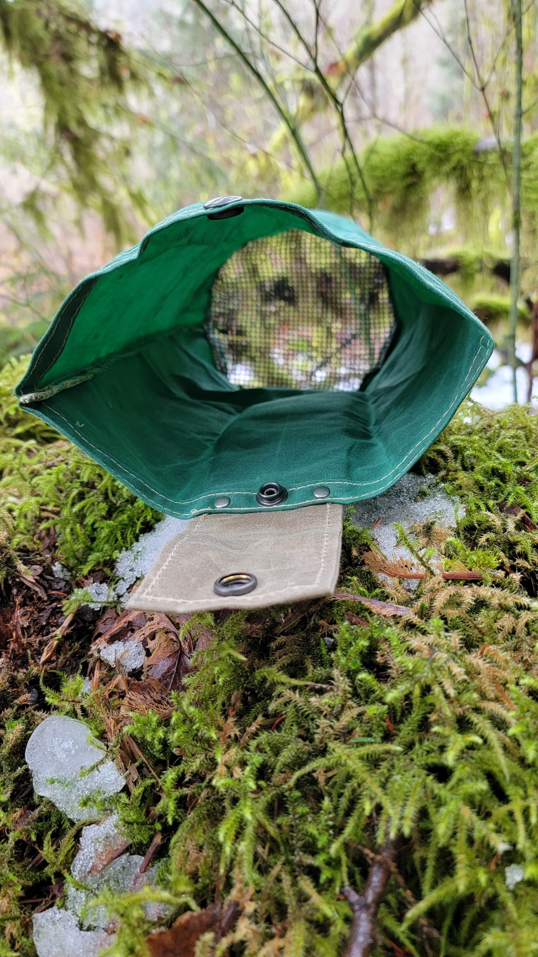 Mushroom Foraging Pouch, Hip Bag