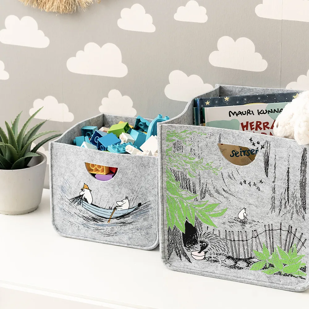 Muurla Moomin Fishing Storage Basket 14L