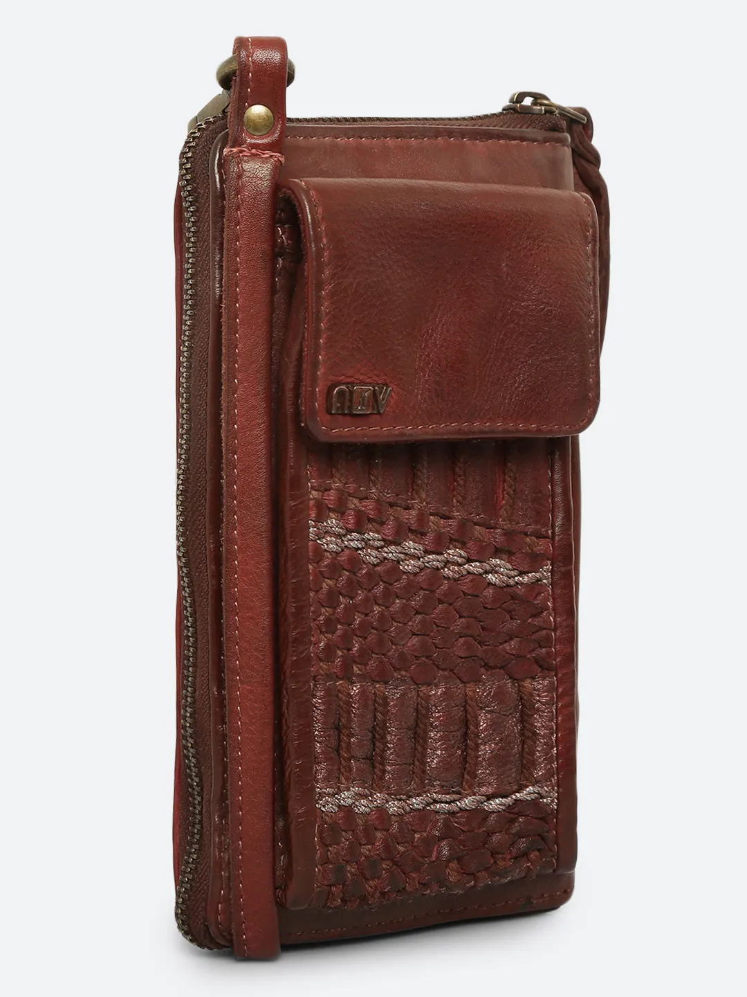 Naamah: Cross Body Hand Weaving Phone Wallet