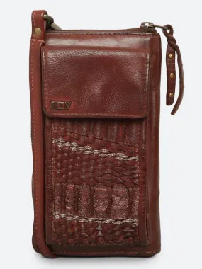 Naamah: Cross Body Hand Weaving Phone Wallet