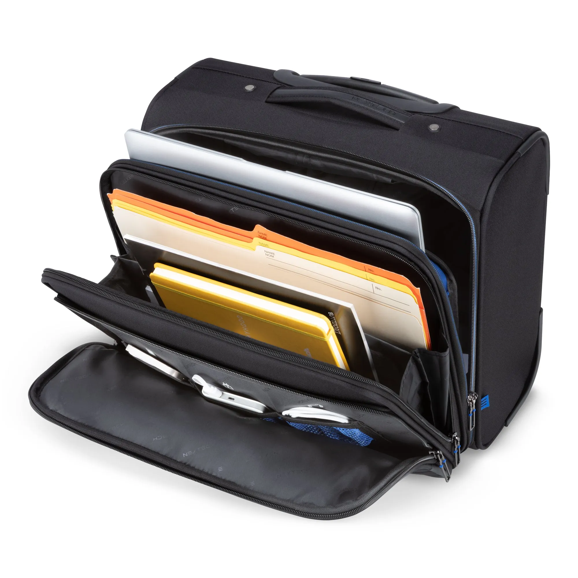 Nextech Rolling Briefcase