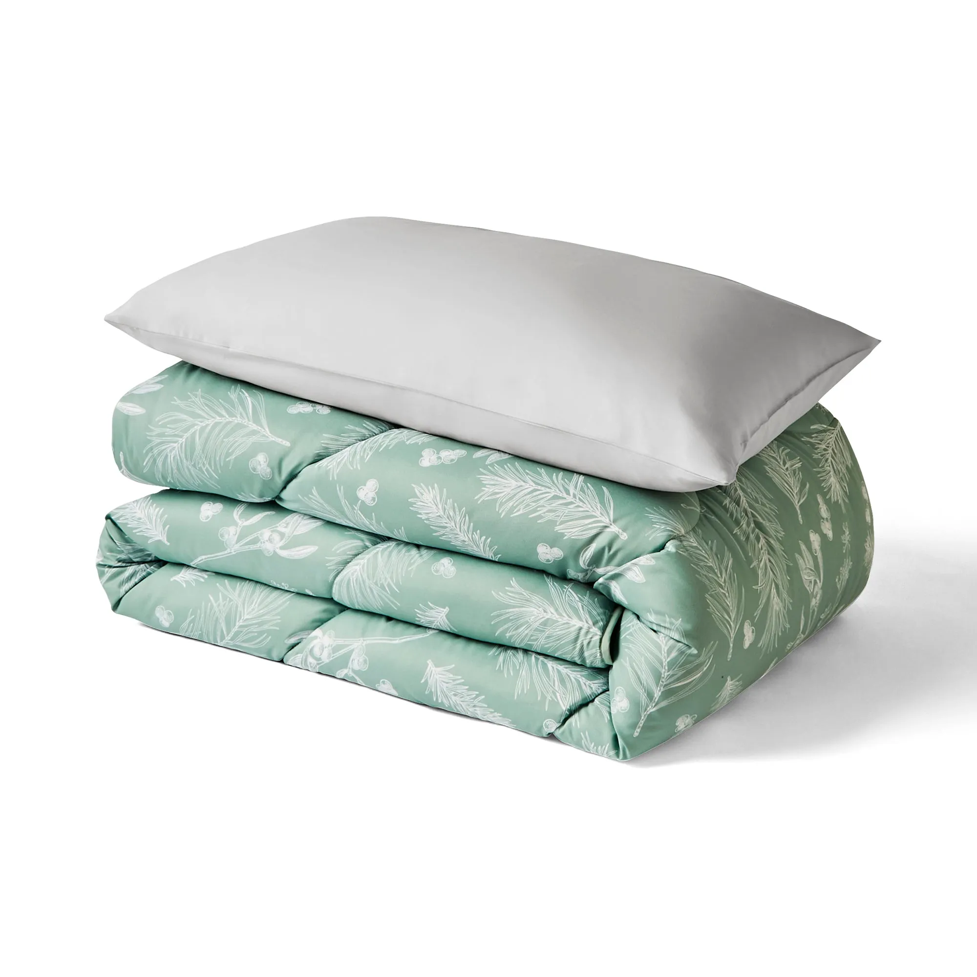 Night Lark® Forest Sprigs Coverless Duvet Set