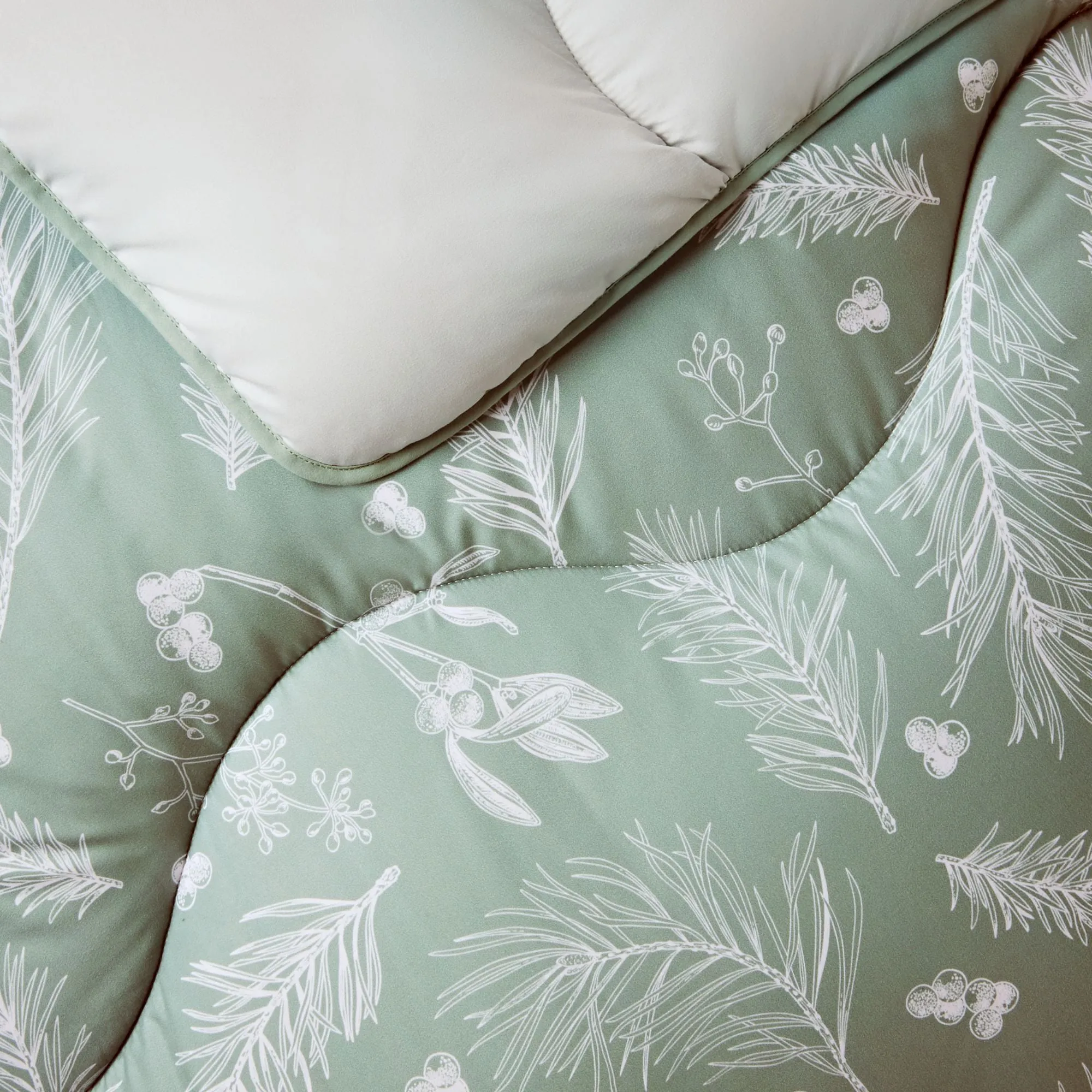 Night Lark® Forest Sprigs Coverless Duvet Set