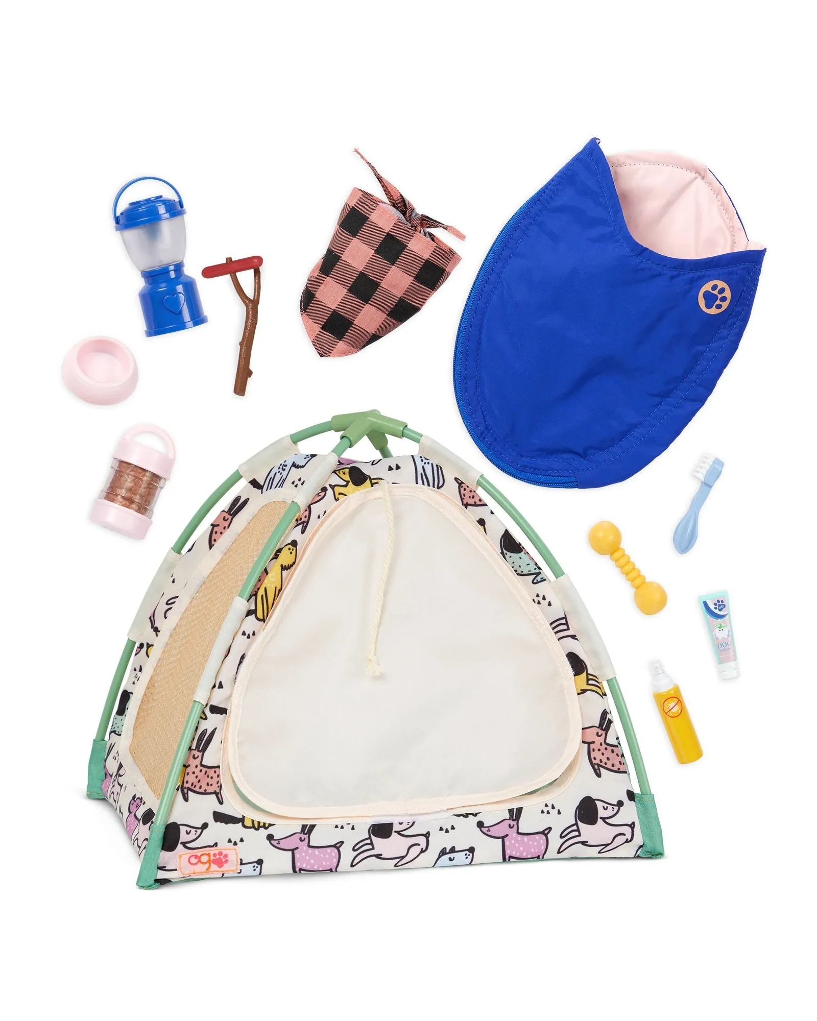 Our Generation Deluxe Pup Camping Set