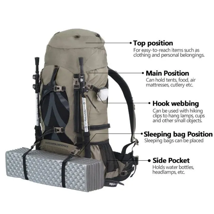 Outdoor Path Camping Large-Capacity Hiker Backpack