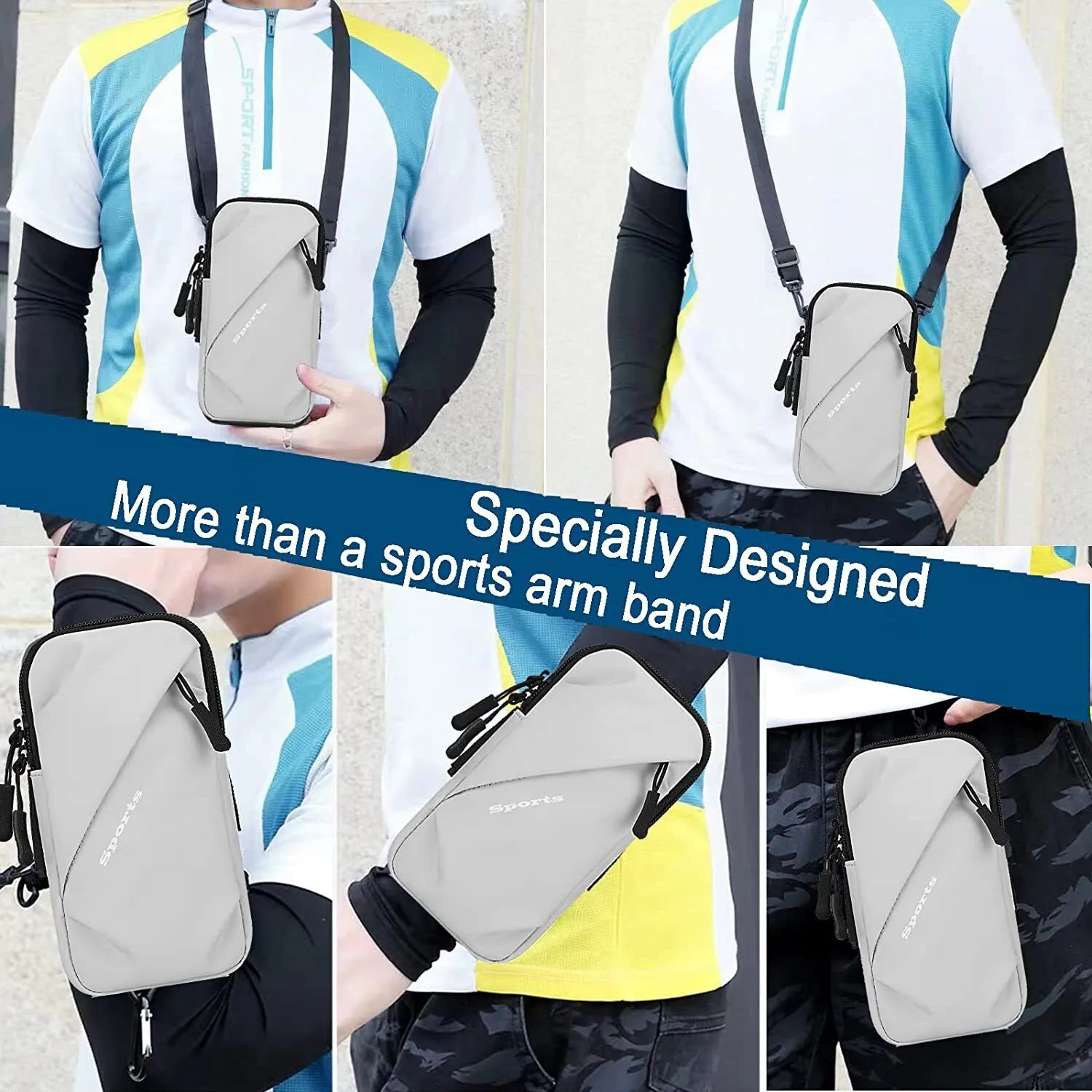 Outdoor Sports Bag Unisex Crossbody Shoulder Phone Bag