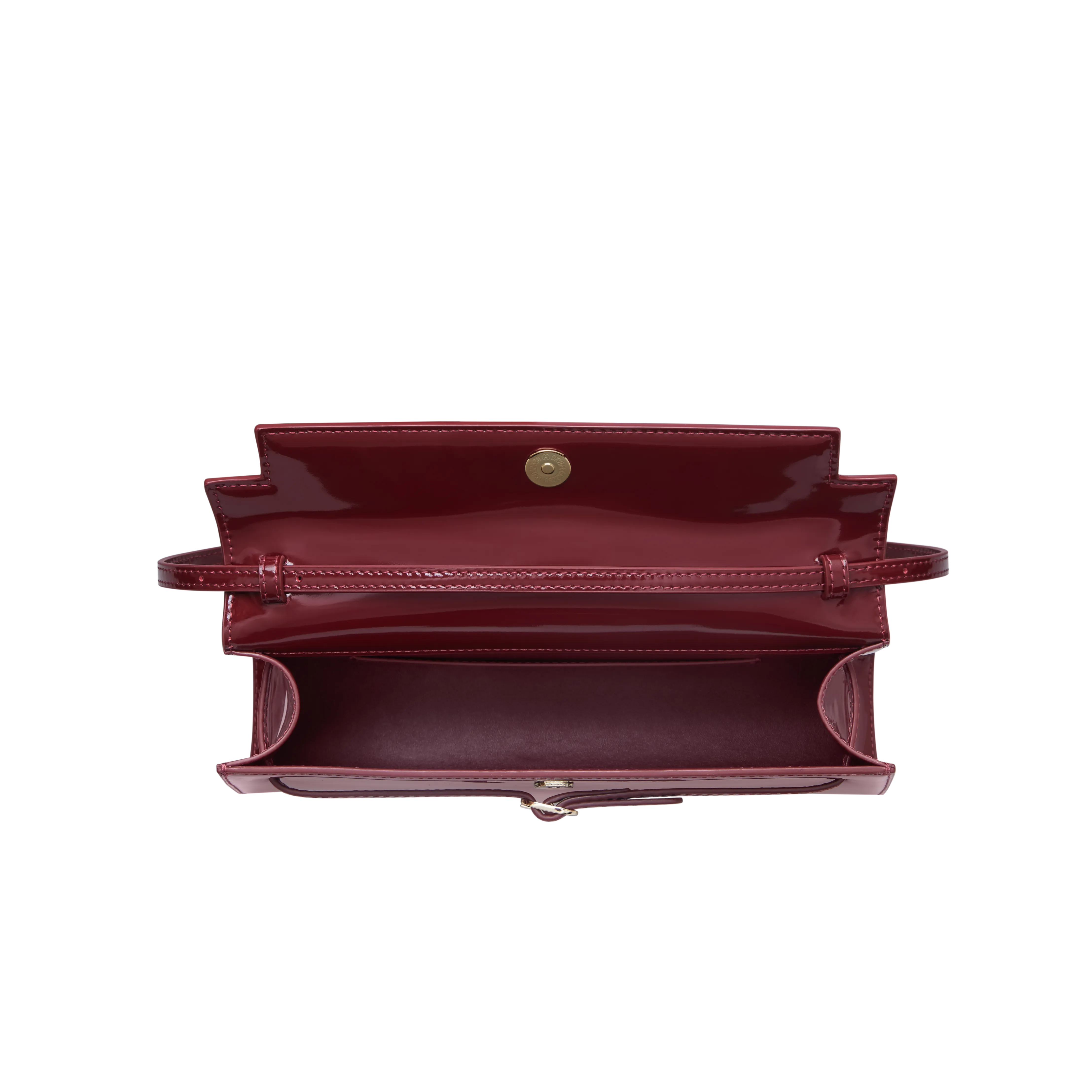 Patent Dark Cherry Shoulder Bag (Limited Edition)