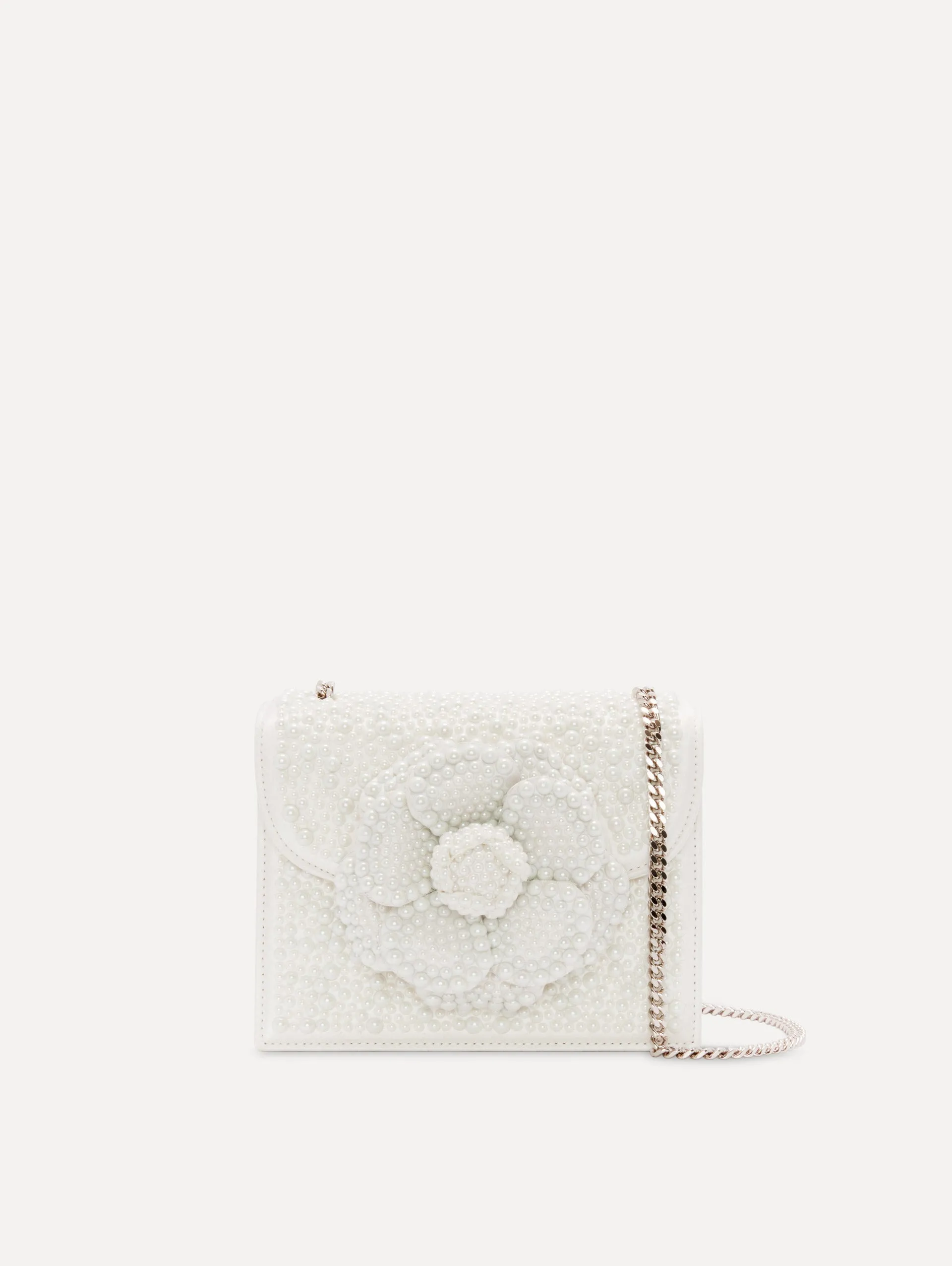 Pearl Embroidered Mini TRO Bag