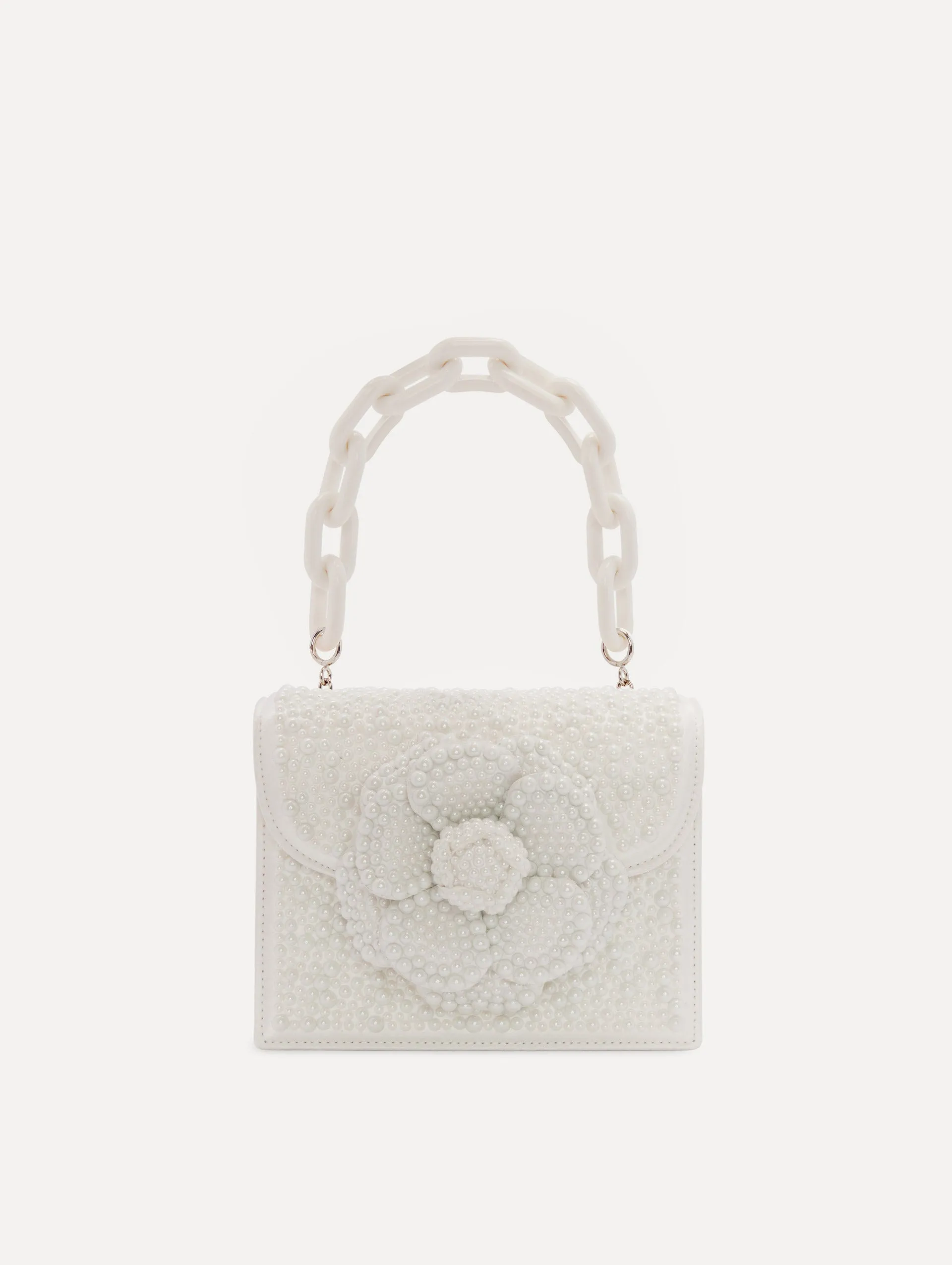 Pearl Embroidered Mini TRO Bag