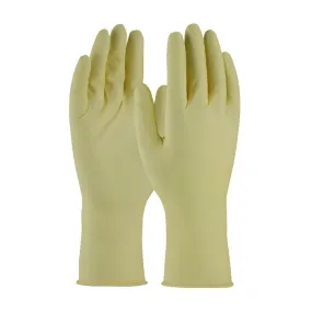 PIP CleanTeam 100-323000-L Single Use Class 100 Cleanroom Latex Glove with Fully Textured Grip - 12", Natural, Large, Case of 10 Bags