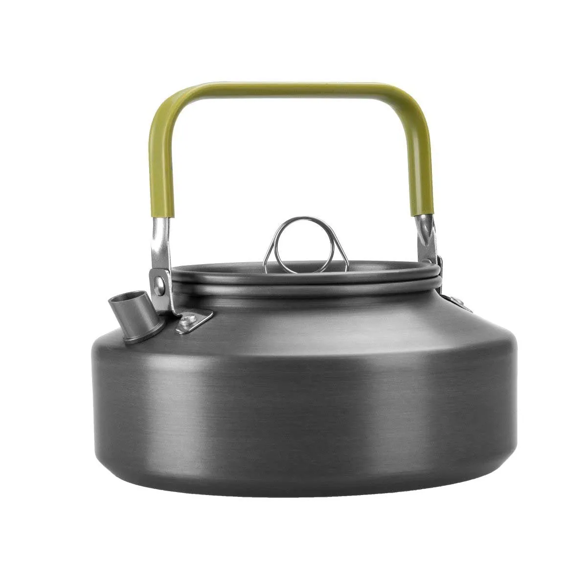 Portable Outdoor Anodized Aluminum Kettle for Camping