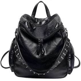 PU Leather Backpack