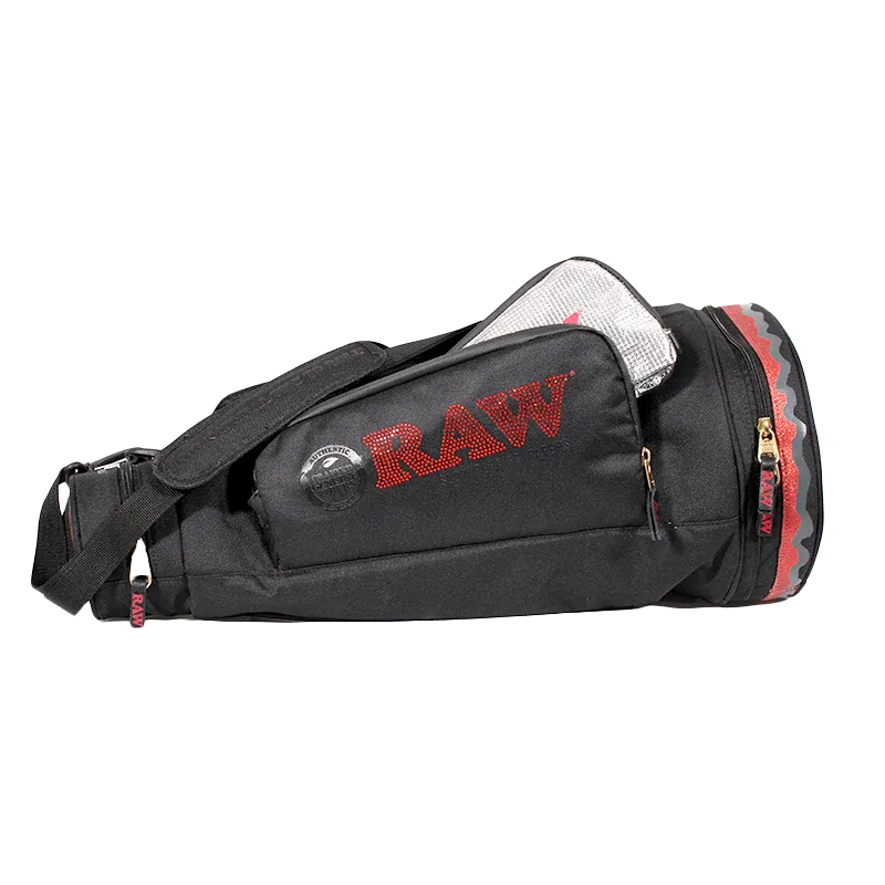 RAW BLACK CONE DUFFLE BAG