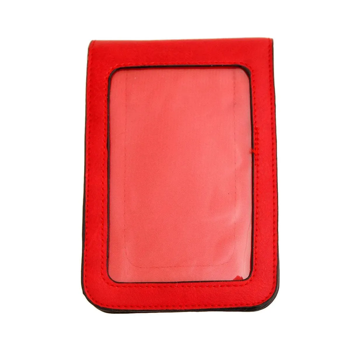 Red Crossbody Cellular Phone Bag with Card Slots for Women