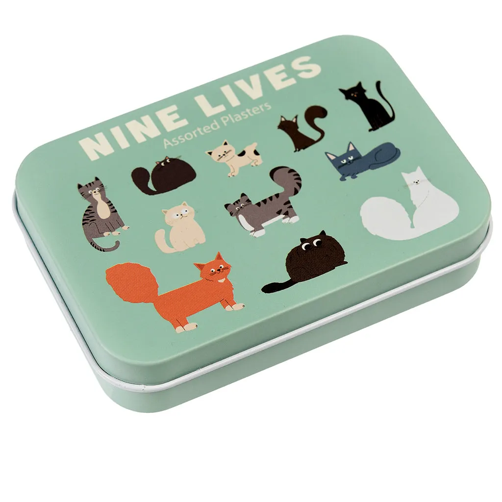 Rex Nine Lives Plasters In A Tin - Pack of 30