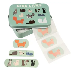 Rex Nine Lives Plasters In A Tin - Pack of 30