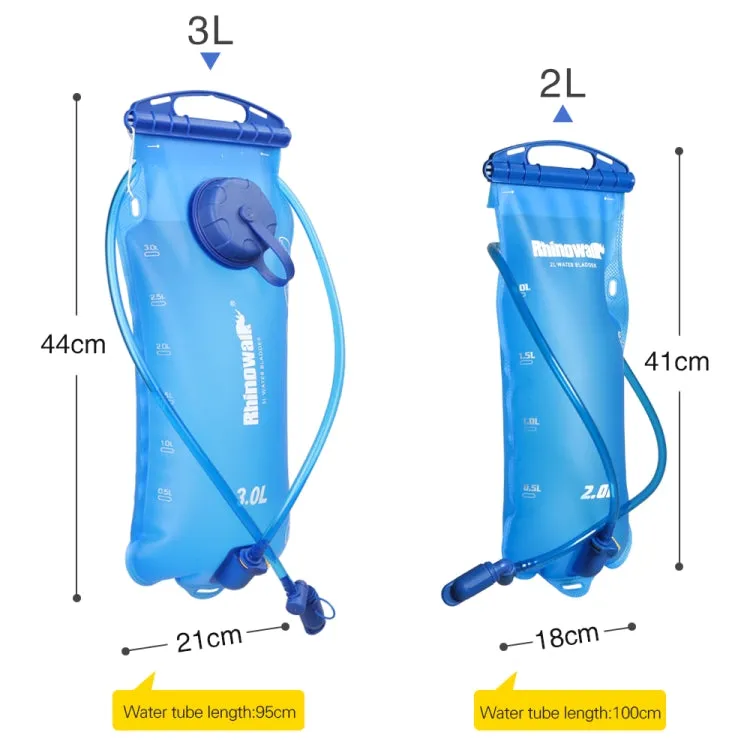 Rhinowalk Cycling Water Bag 2L/3L Full Opening Outdoor Drinking Water Bag Drinking Equipment, Colour: RK18101 blue 2L