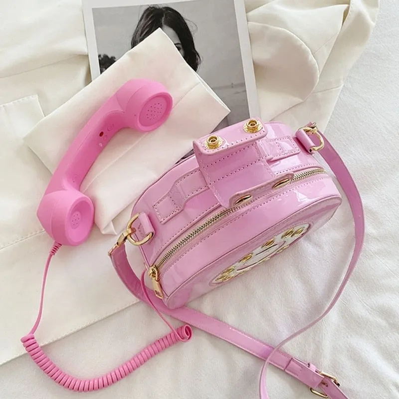 Rotary Phone Handbag