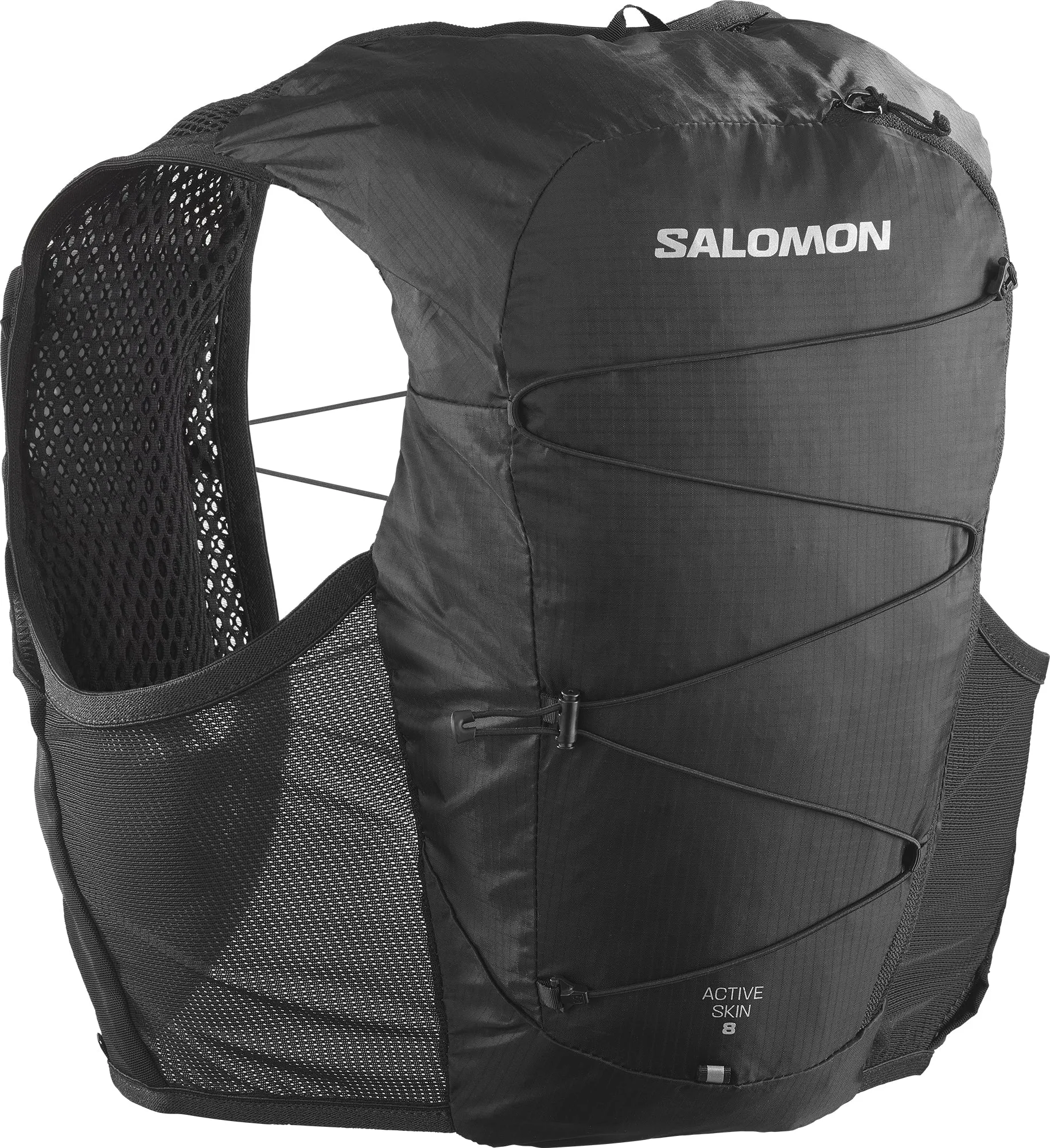 Salomon Active Skin 8 (No Flasks) Running Backpack - Black