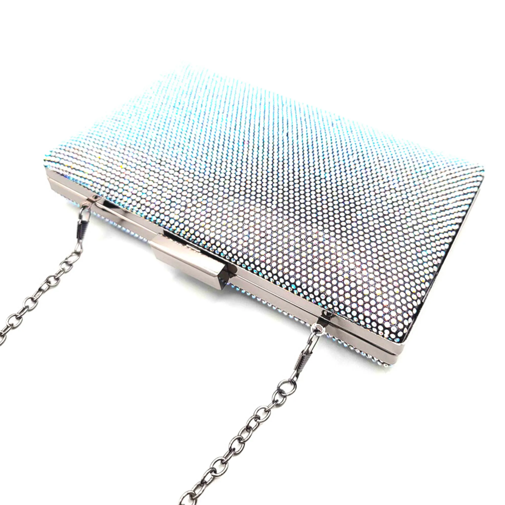 Shimmery Evening Clutch Bag