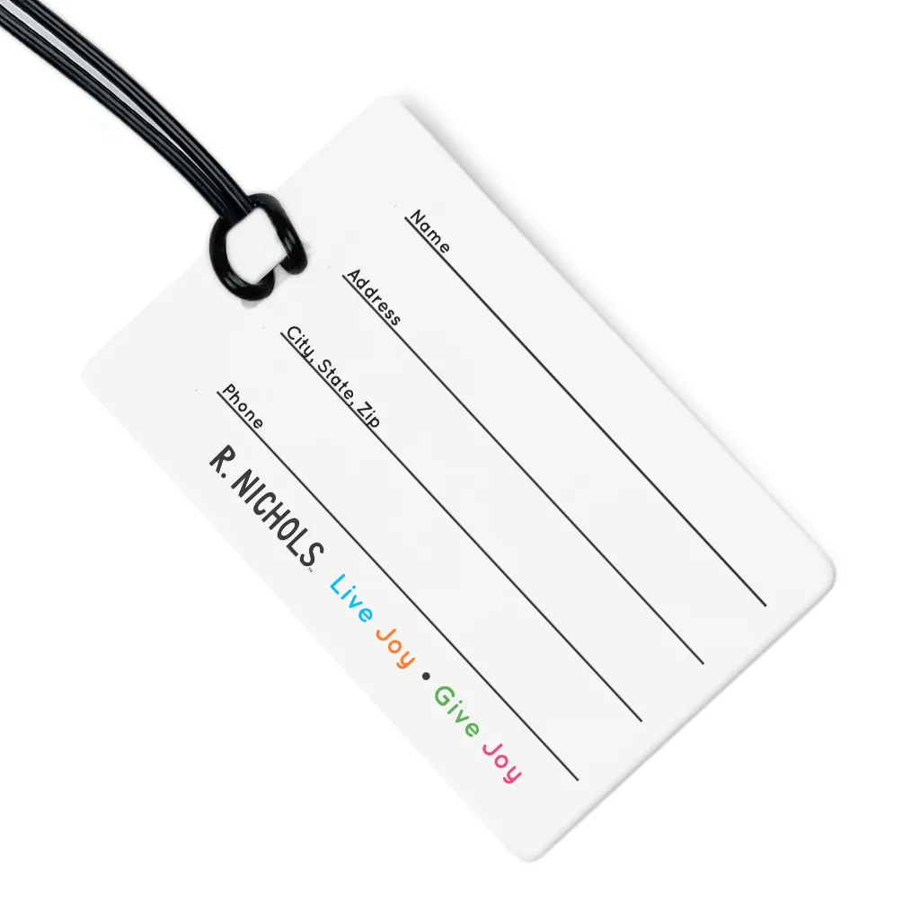 Ski Googles Luggage Tag