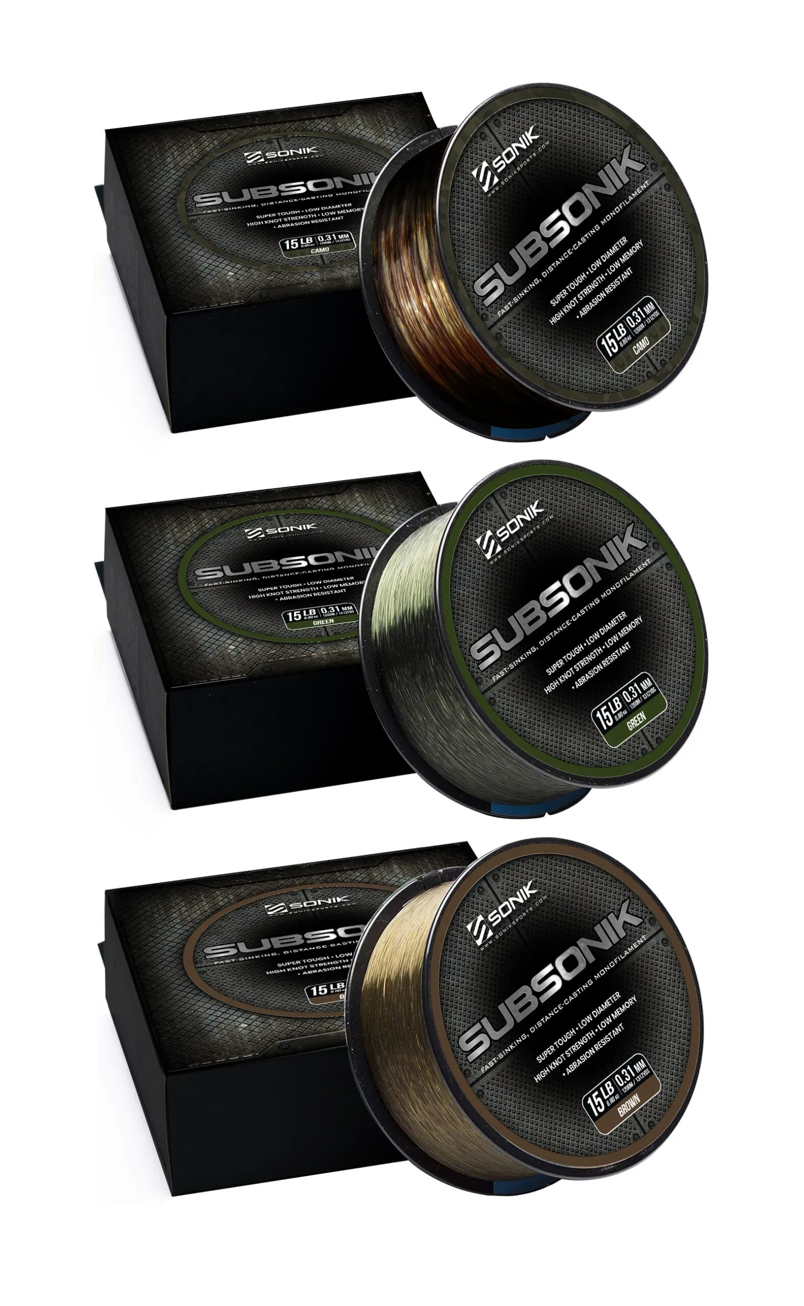 Sonik Subsonik Monofilament Line 1200M