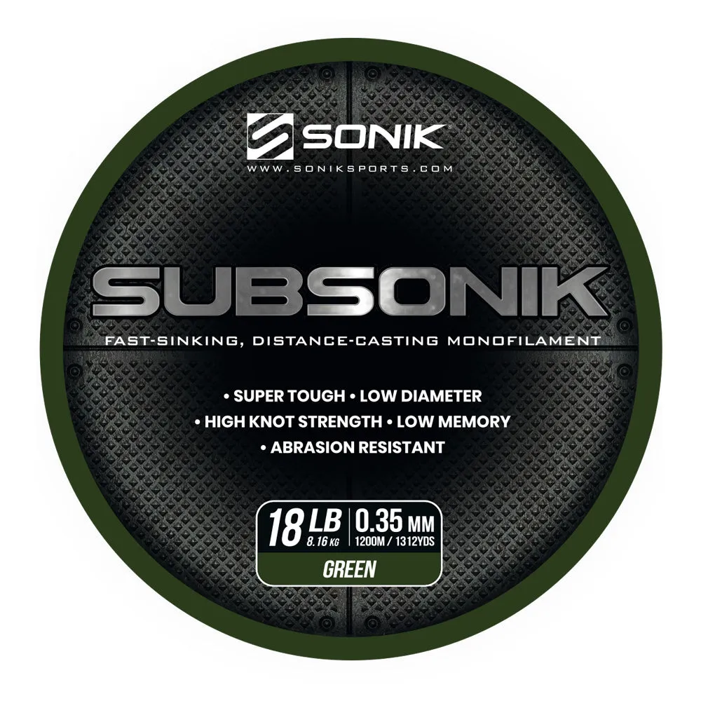 Sonik Subsonik Monofilament Line 1200M