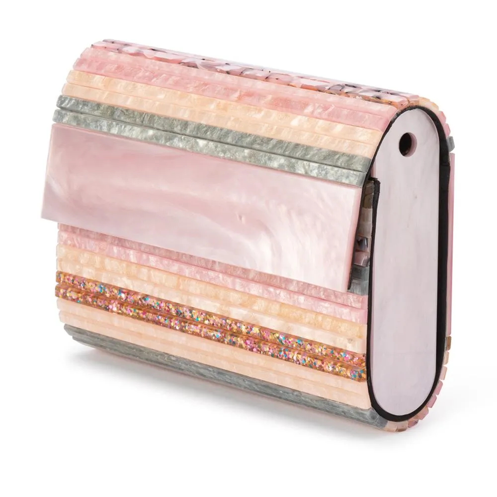 STACER Acrylic Clutch