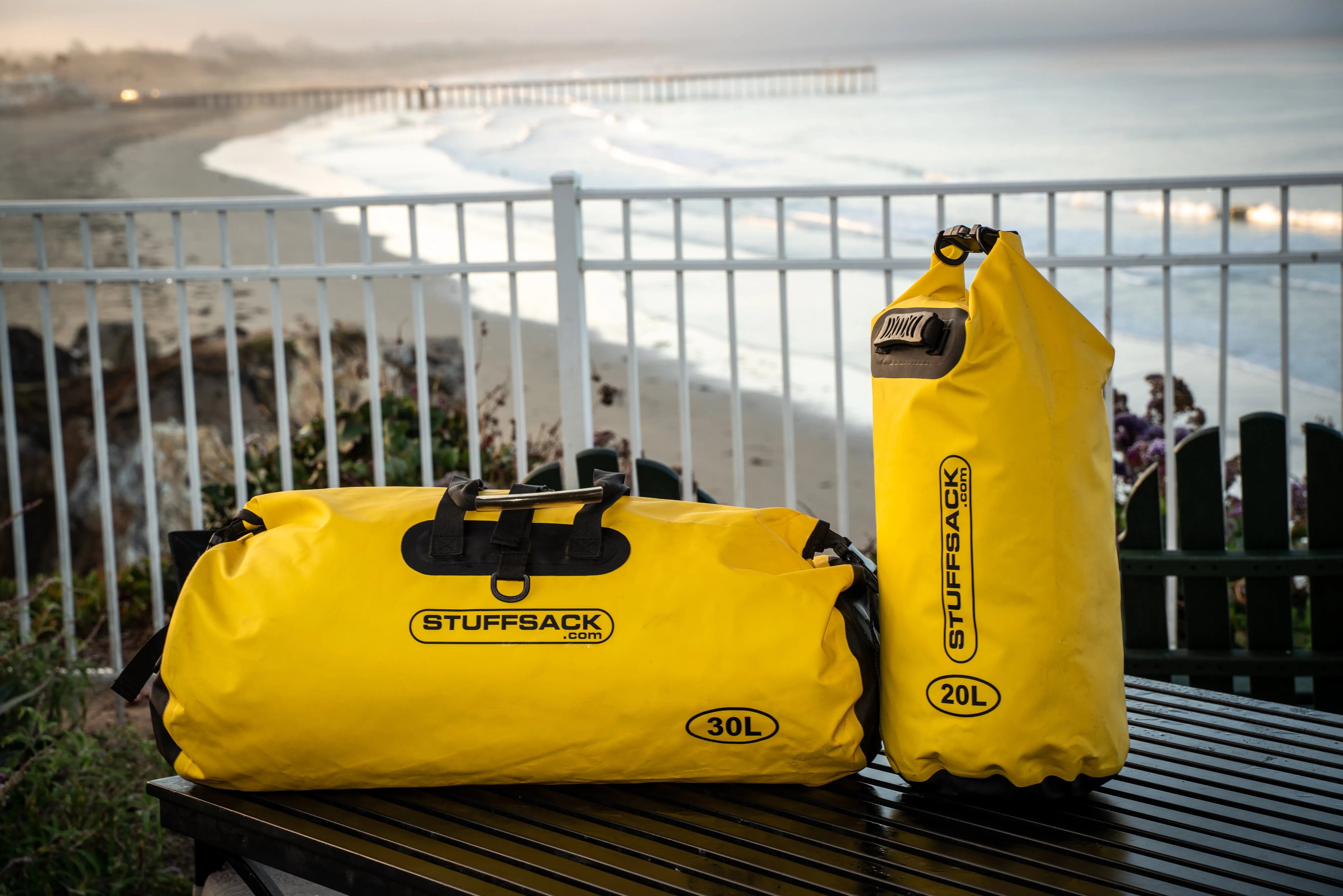 STUFFSACK Dry Duffle Bag - 30L Yellow