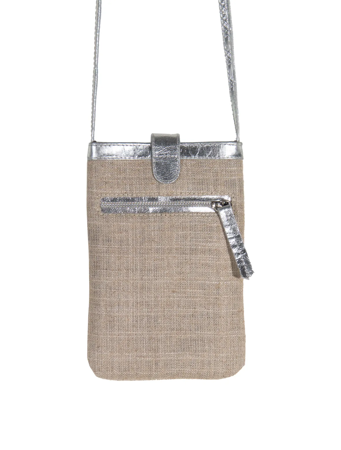 Sumba Medallion Phone/Crossbody - Linen