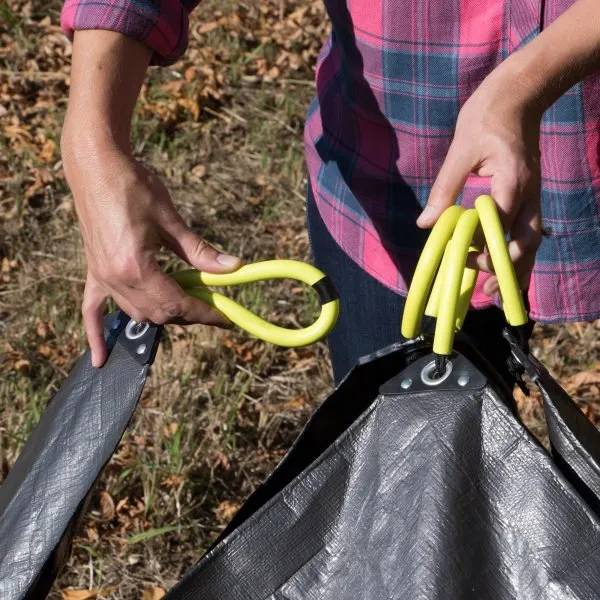 Super Duty Clean Up Canvas Tarp With Carrying Handles