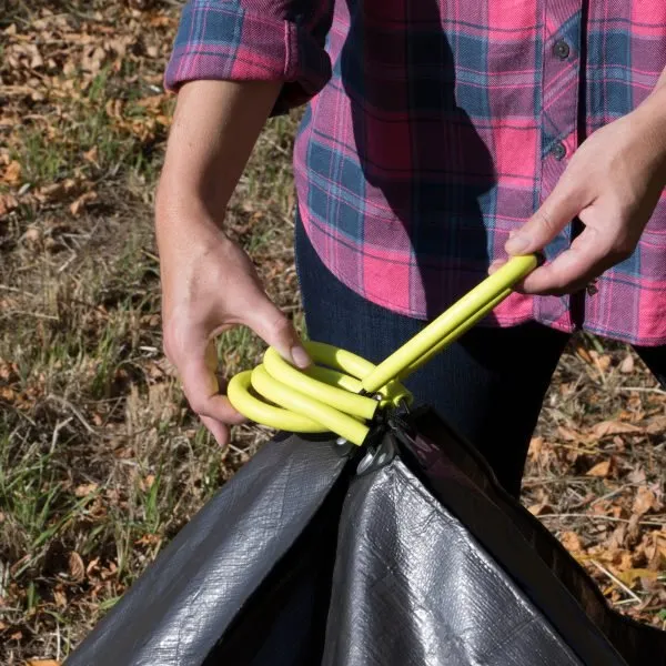 Super Duty Clean Up Canvas Tarp With Carrying Handles