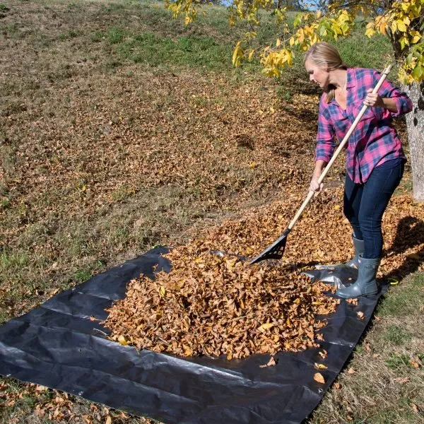 Super Duty Clean Up Canvas Tarp With Carrying Handles