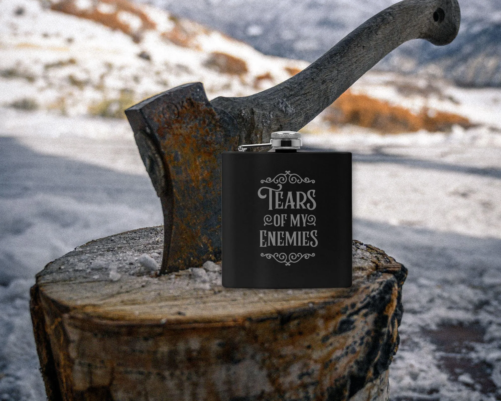 Tears Of My Enemies Flask