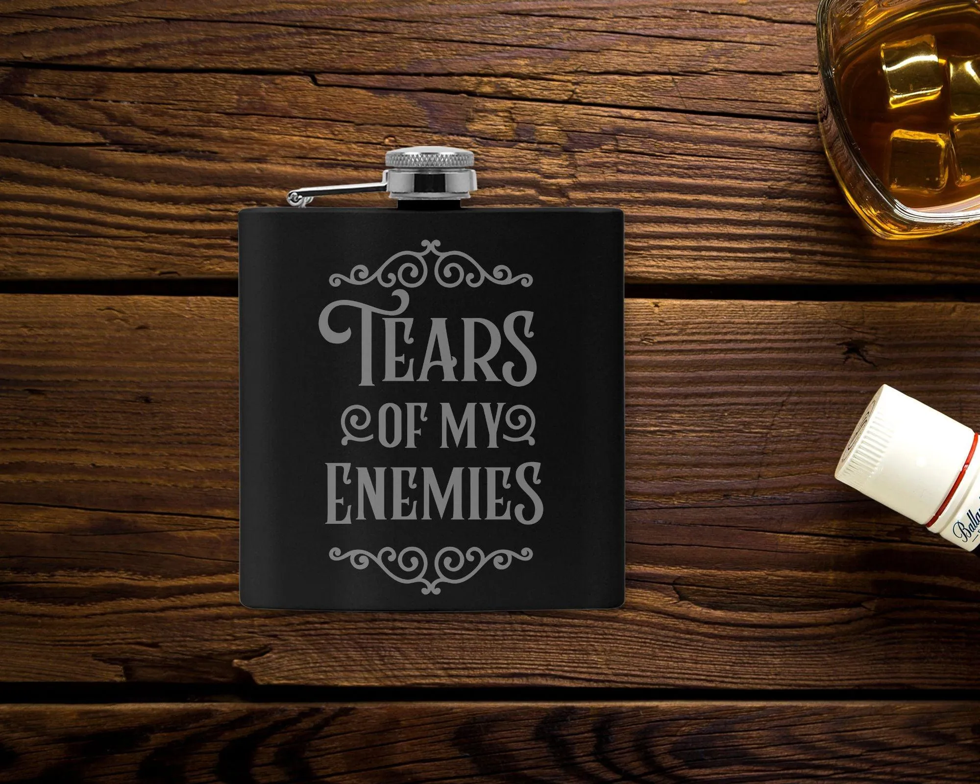 Tears Of My Enemies Flask