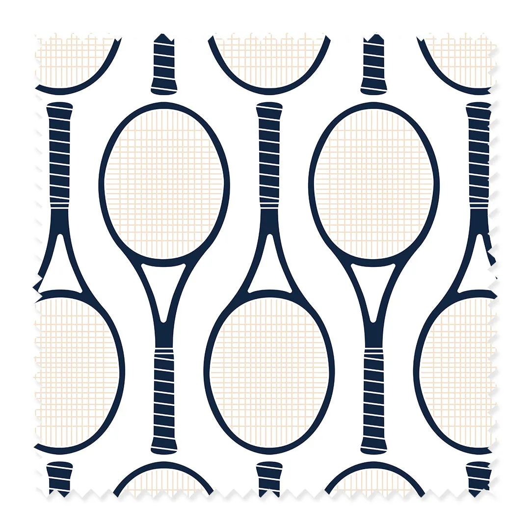 Tennis Time Fabric